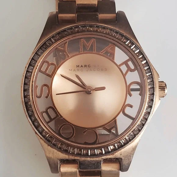 Marc by Marc Jacobs Rose‎ Gold Ladies 34mm Watch - Picture 8 of 8